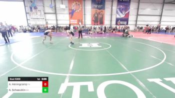 113 lbs Consi Of 8 #2 - Arontay Heningcamp, PA vs Alex Schaeublin, MA