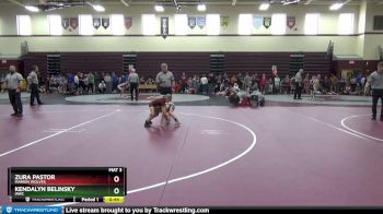 PW-2 lbs Round 3 - Zura Pastor, Marion Wolves vs Kendalyn Belinsky, IAWC