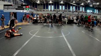 92 lbs Round 5 (6 Team) - Cade Commarford, Creeks Wrestling vs Dino Carrazana, BHWC | Dirt Divers