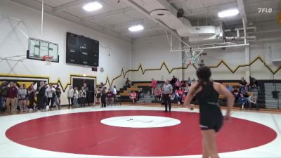 115 lbs Cons. Semi - Carly Elliott, Mount Vernon vs Morgan Petersen, Tipton