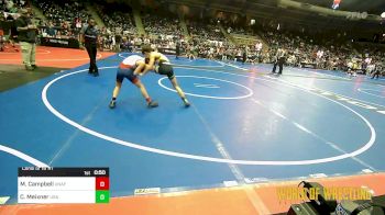 84 lbs Consi Of 16 #1 - Matthew Campbell, Unaffiliated vs Colton Meixner, USA Gold