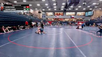157 lbs Quarterfinal - Tucker Lundin, Dripping Springs vs Cohen Olsen, Allen Blue