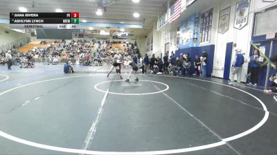 115 lbs Cons. Semi - Kaylynn Carter, Hemet vs Stephanie Parra, William J Pete Knight