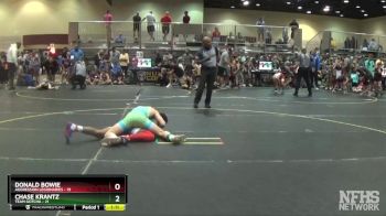 135 lbs Semis & 1st Wrestleback (8 Team) - Donald Bowie, Aggression Legionaries vs Chase Krantz, Team Gotcha