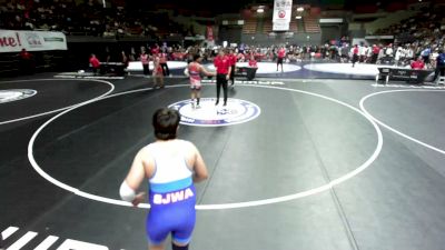 155 lbs Julian Gonzalez, KCWA - Kern County Wrestling Association vs Sergio Montes, SJWA - San Joaquin Wrestling Association