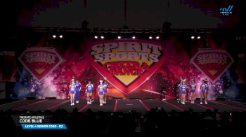 Tristate Athletics - Code Blue [2025 L4 Senior Coed - D2 Day 2] 2025 Spirit Sports Myrtle Beach Nationals
