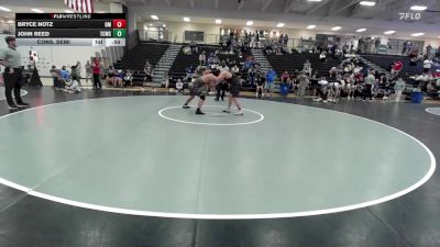 215 lbs Cons. Semi - John Reed, Team Central Wrestling Club vs Bryce Notz, Open Mats