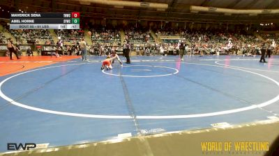 61 lbs Consi Of 16 #1 - Maverick Sena, TNWC vs Abel Horne, Springdale Youth Wrestling Club