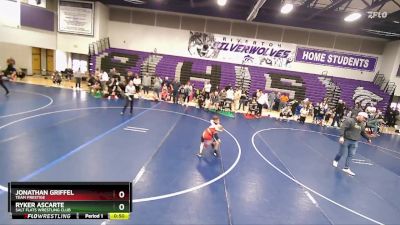 49 lbs Champ. Round 1 - Jonathan Griffel, Team Prestige vs Ryker Ascarte, Salt Flats Wrestling Club