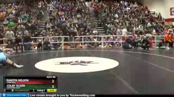 160 lbs Champ. Round 1 - Dakota Nelson, Cokeville vs Colby Olson, Cheyenne East