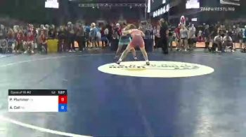 132 lbs Consi Of 16 #2 - Patron Plummer, Pennsylvania vs Audrey Call, Missouri