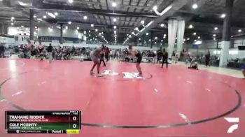 165 lbs Semifinal - Cole McGinty, Warrior Wrestling Club vs Tramaine Riddick, Warmup Gang Wrestling Club