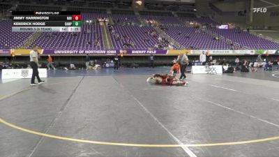 157 lbs Round 3 (6 Team) - Jimmy Harrington, Harvard vs Kendrick Hodge, Campbell