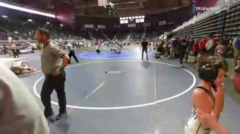 285 lbs Rr Rnd 2 - Christopher Macias, Southwest Soldiers vs Devin Kinlicheenie, Lobos