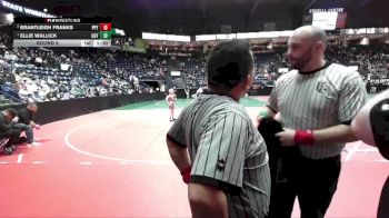 85 lbs Round 5 - Ellie Wallick, CGY2 vs Brantleigh Franks, PPY2
