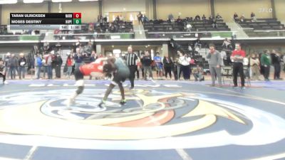 175 lbs Quarterfinal - Taran Ulricksen, Narragansett vs Moses Destiny, Hope