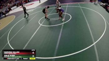 Cons. Round 2 - Narvena Sallom, Omaha Central Girls vs Emilie Burki, Papillion-La Vista South Girls