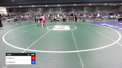 112 lbs Round Of 16 - Paris Soria, CA vs Addison Morse, OK