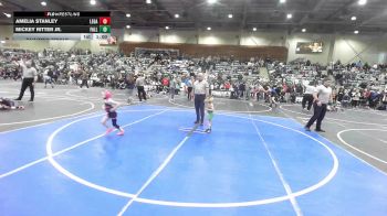 37 lbs Quarterfinal - Amelia Stanley, Legacy Elite vs Mickey Ritter Jr., Fallon Outlaws WC