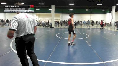 132 lbs Consi Of 16 #1 - Yandel Morales, FL vs Brenden Jorden Agcaoili, NV