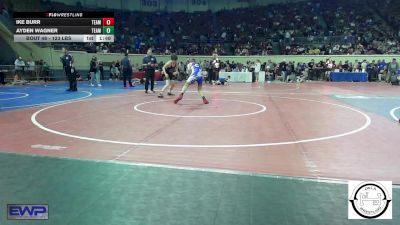 123 lbs Round Of 64 - Ike Burr, Team Tulsa Wrestling Club vs Ayden Wagner, Team Choctaw