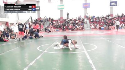 109 lbs Rr Rnd 3 - Alessia De Lucia, Rednose vs Phoebe Bishop, Crown City Wrestling Club