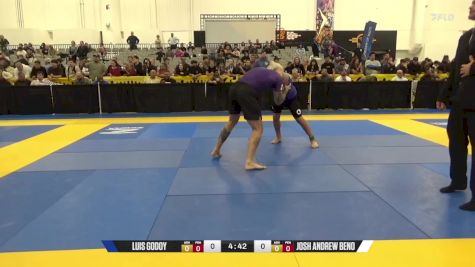 Josh Andrew Beno vs Luis Godoy 2024 World IBJJF Jiu-Jitsu No-Gi Championship