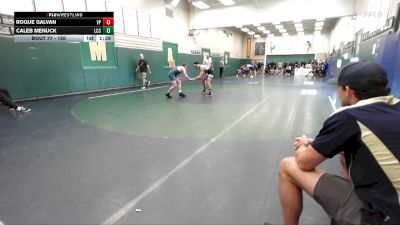 150 lbs Champ. Round 1 - Caleb Menuck, La Costa Canyon vs Roque Galvan, Villa Park