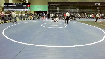 157 lbs Round Of 64 - Jake Jampolsky, Mountain View AZ vs Jack Burdick, Carbon