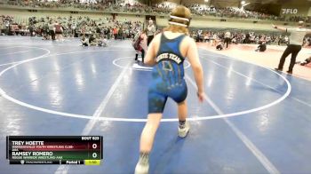 125 lbs Champ. Round 2 - Ramsey Romero, Rogue Warrior Wrestling-AAA vs Trey Hoette, Harrisonville Youth Wrestling Club-AAA