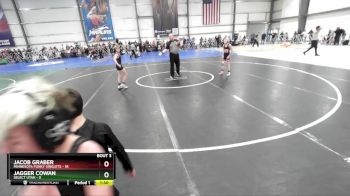 64 lbs Rd# 2 10:30am Friday - Jacob Graber, Minnesota Funky Singlets vs Jagger Cowan, SELECT Utah