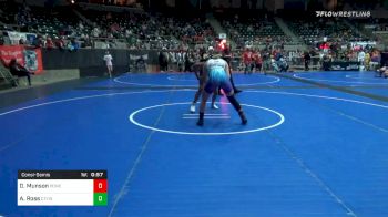 Consolation - Desza Munson, Pomona Elite vs Alexis Ross, City Wide