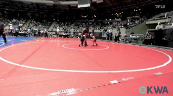 40 lbs Consi Of 8 #2 - Rhett Pitts, Cowboy Wrestling Club vs Hudson Teel, Sperry Wrestling Club