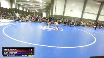 78 lbs Quarterfinal - Jaxon Aguilar, All-Phase Wrestling Club vs Sven Anderson, Stevenson Mat Club