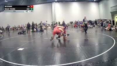 178 lbs Round 3 (8 Team) - MJ Evans, Backyard Brawlers vs Isaac Young, MF Dynasty
