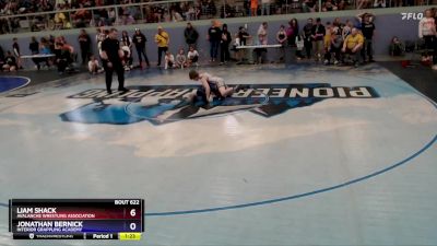 86 lbs Cons. Round 2 - Jonathan Bernick, Interior Grappling Academy vs Liam Shack, Avalanche Wrestling Association