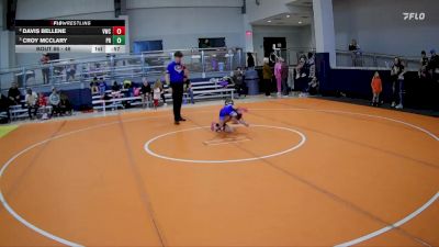 46 lbs Semifinal - Croy McClary, Panhandle RTC vs Davis Bellene, Vici Wrestling Club