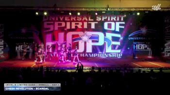 Cheer Revolution - Scandal [2026 L6 Limited Coed - XSmall Day 1] 2026 Spirit of Hope Grand Nationals