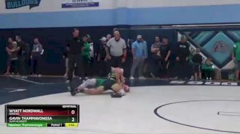 170 lbs Semifinal - Gavin Thammavongsa, SLAM Academy vs Wyatt Nordwall, Rancho