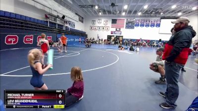 59 lbs Round 2 - Michael Turner, Green River Grapplers vs Levi Brandemuehl, Douglas WC