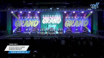 South Force Cheer - Knockout [2024 L4.2 Senior Coed - D2 Day 2] 2024 The American Grand Grand Nationals