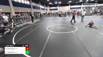 113 lbs Consolation - King Ebersbach, Savage House Wrestling Club vs Andres Camberos, SoCal Grappling Club