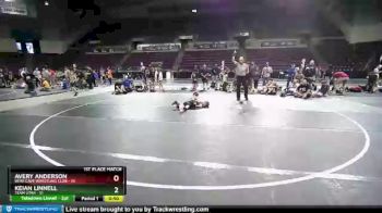 56 lbs Placement - Avery Anderson, Bear Cave Wrestling Club vs Keian Linnell, Team Utah