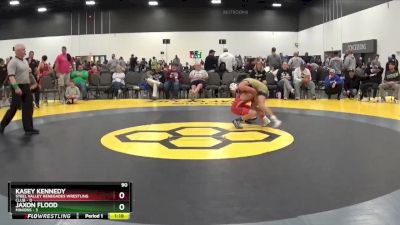 90 lbs Semis & 1st Wrestleback (8 Team) - Jaxon Flood, Minions vs Kasey Kennedy, Steel Valley Renegades Wrestling Club