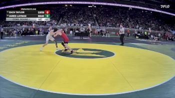 D4-113 lbs Cons. Round 1 - Zach Taylor, Clinton vs James Layman, Indian River Inland Lakes