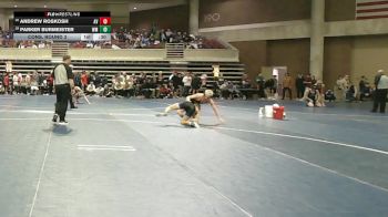 145 Championship Bracket Cons. Round 3 - Parker Burmeister, Watertown-Mayer vs Andrew Roskosh, Apple Valley