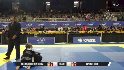 Kaydan T Jones vs Willian Alonso Reyes Cruz 2026 Pan Kids Jiu-Jitsu IBJJF Championship