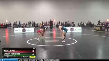 101 lbs Semis & Wb - Jaclyn McNichols, King University vs Kate Cacho, North Central College