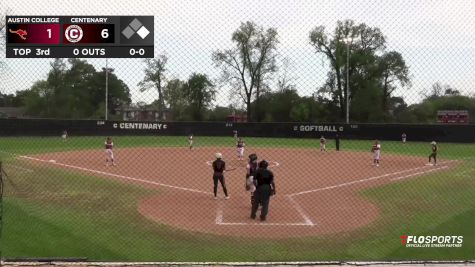 Replay: Austin College vs Centenary (LA) - DH | Apr 4 @ 5 PM