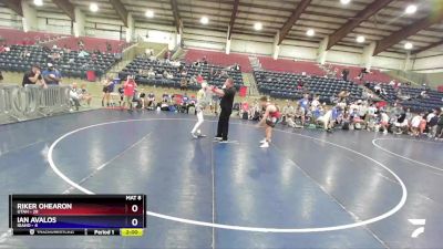 120 lbs Round 2 (6 Team) - Riker Ohearon, Utah vs Ian Avalos, Idaho